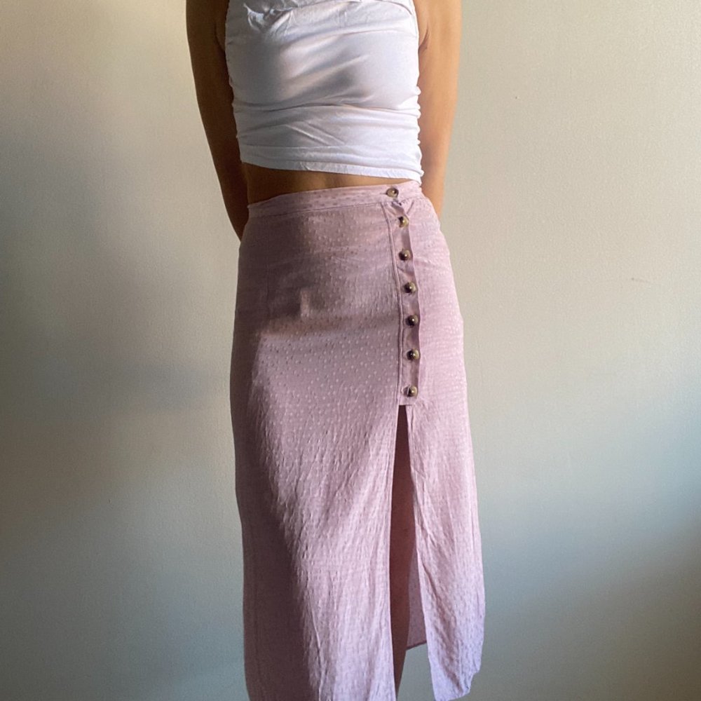 Lavender skirt from And Other Stories